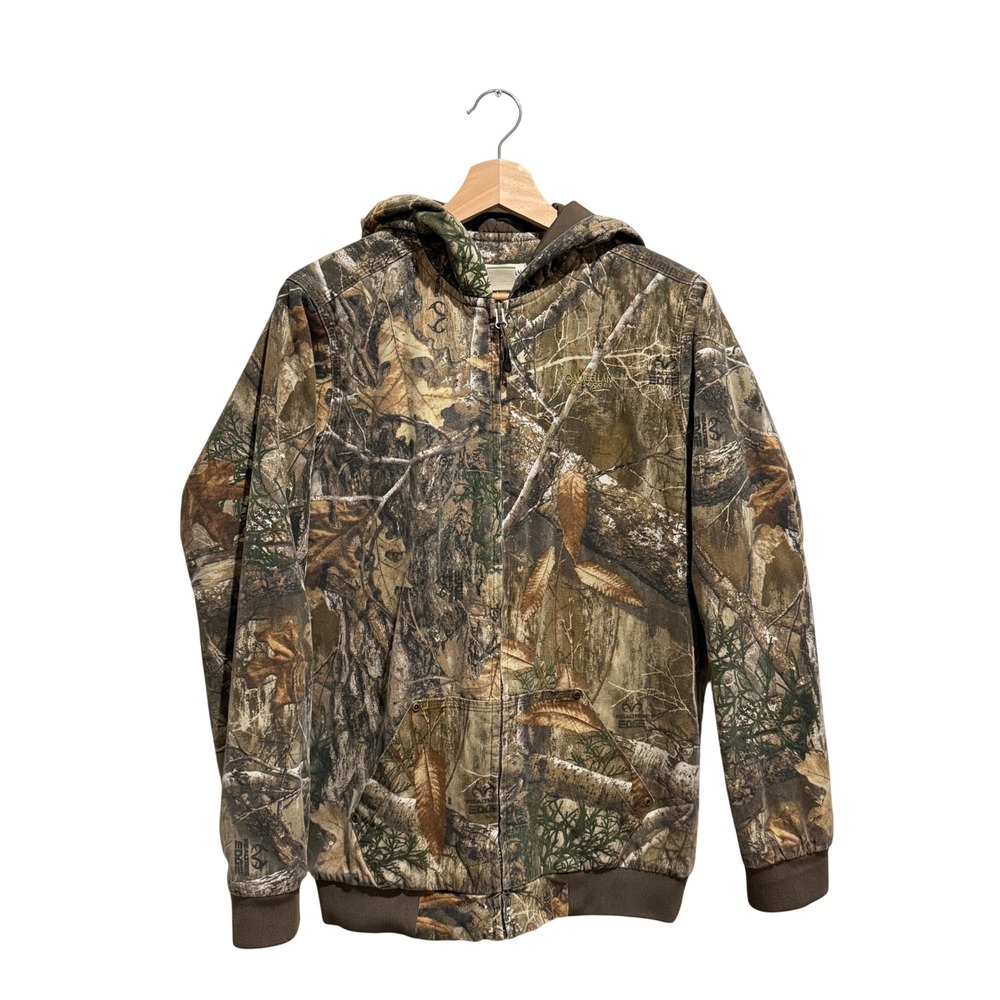 Magellan Outdoors Realtree Camo Full Zip Hooded Jacket Youth XL
